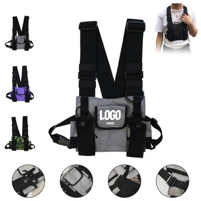 Lightweight Chest Pack Vest Backpack