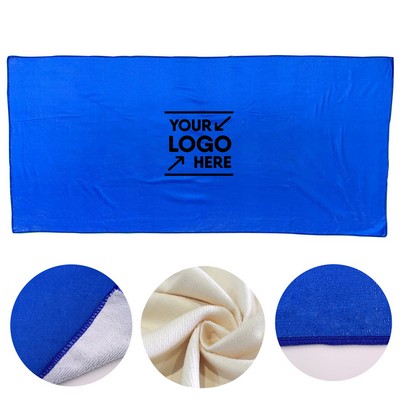 Oversized Terry Microfiber Beach Towels