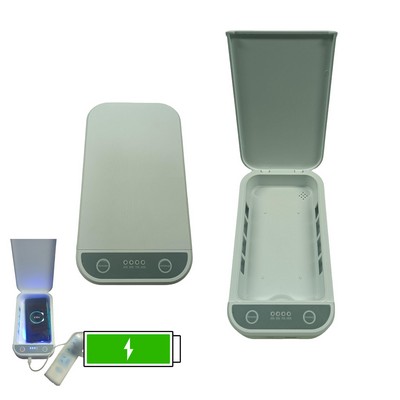 UV Phone Sanitizer With Wireless Charger