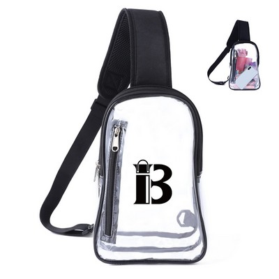 Clear Crossbody Fanny Pack Chest Bag