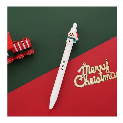 Gel Ink Pen for Christmas Snowman Pen Christmas Gift Pen