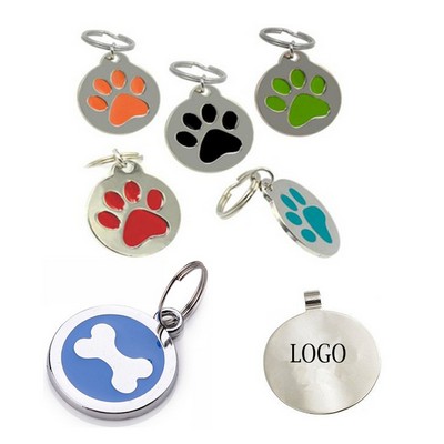 zinc alloy engraved Dog Tag