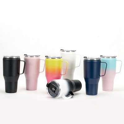 40 Oz. Stainless Steel Tumbler with Lid