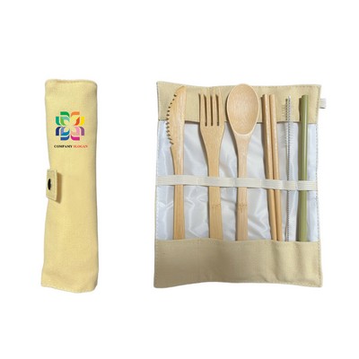 Travel Bamboo Utensil Set