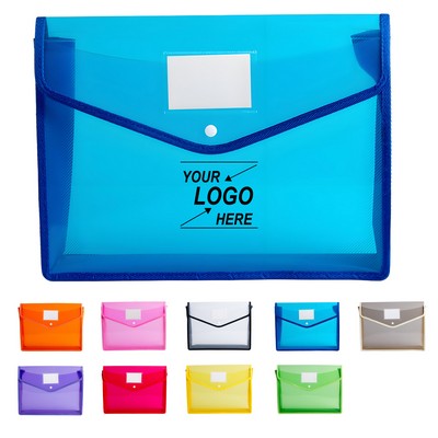 Plastic Expandable Document File Folder Envelopes