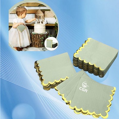 Disposable 2 Ply Napkin for Convenient and Hygienic Everyday Use