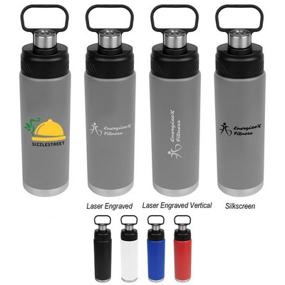 24 Oz. Stainless Steel Handle Bottle