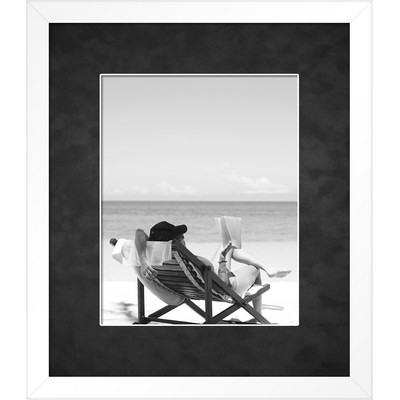 Rimouski (White/Black) - Vibrant 8x10 Photo Frame 13.5x15.5