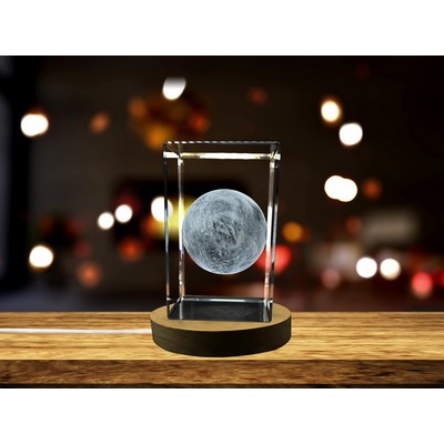 Eris 3D Engraved Crystal Novelty Decor