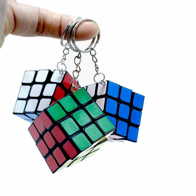 Third order cube with key chain