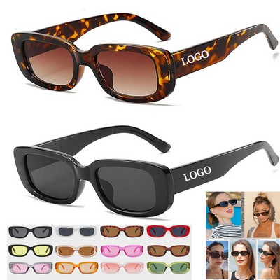 Rectangle Sunglasses For Women Men