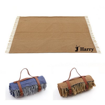 Tassels Outdoor Picnic Blanket