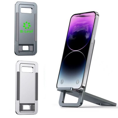 Foldable Aluminum Adjustable Cell Phone Stand