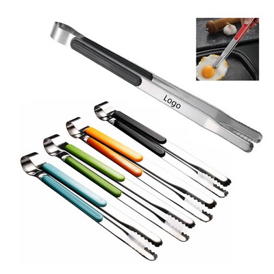 Non-Slip Comfort Grip Stainless Steel Kitchen Tongs