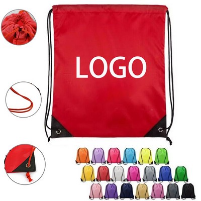 210D Polyester Drawstring Sports Bag