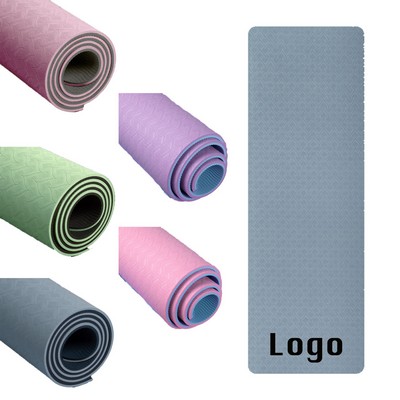 Two-Color Tpe Yoga Mat