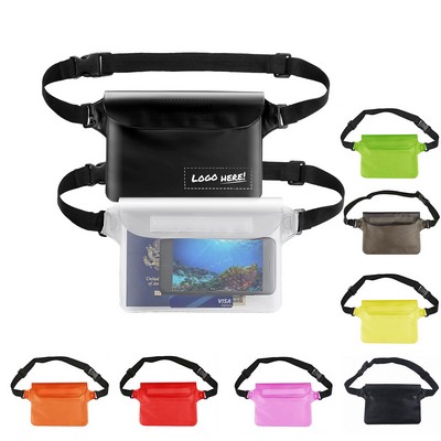 Waterproof Waist Pouch W/ Adjustable Strap