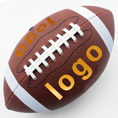 14" Full-Size Synthetic Leather Football