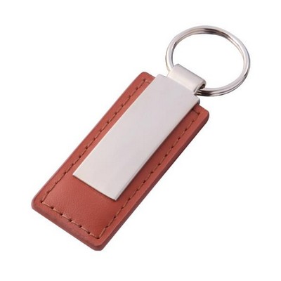 Rectangle Car Keychain