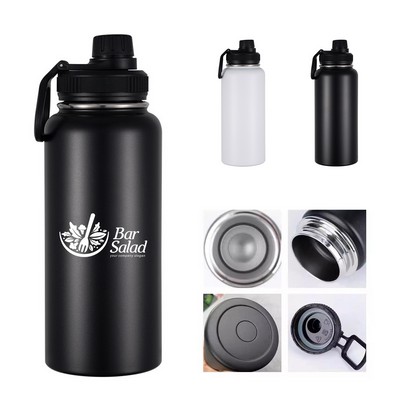 32 Oz. Large Capacity Insulated Bottle Stainless Steel