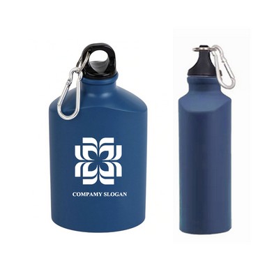 17 oz Military Flat Water Bottle