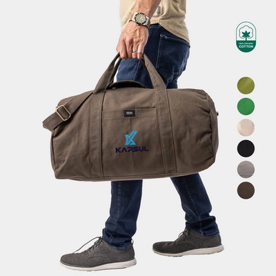 TERRA THREAD® - Bumi Eco 56L Duffel Bag Sustainable GOTS & Fair Trade Certified