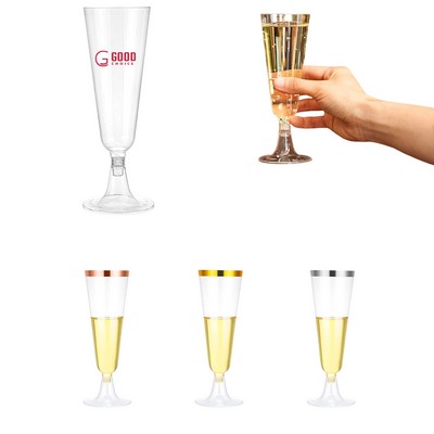 Disposable Plastic Champagne Glasses