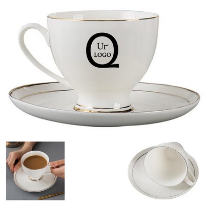 Coffee Cups And Saucers Set