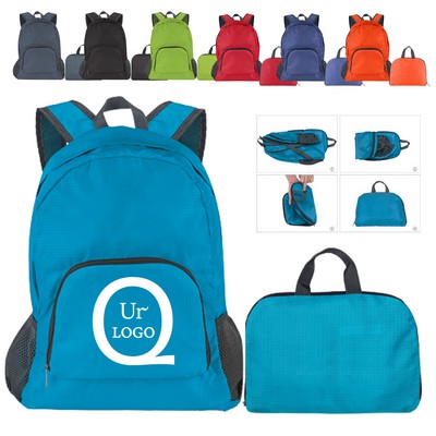 11.81 X 6.29 X 15.74 Inch Foldable Backpack