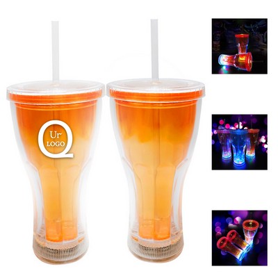 15.2Oz Coke Double Layered Straw Cup