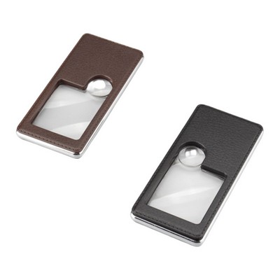 Rectangular Card Style Hand Held Double Lens