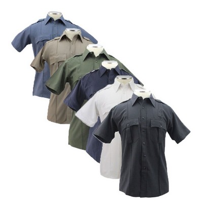 First Class Poly Rayon Uniform Short Sleeve Shirt