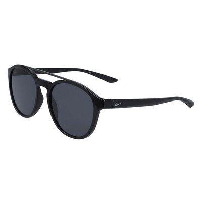 Nike® Kismet Black Sunglasses w/Dark Gray Lens