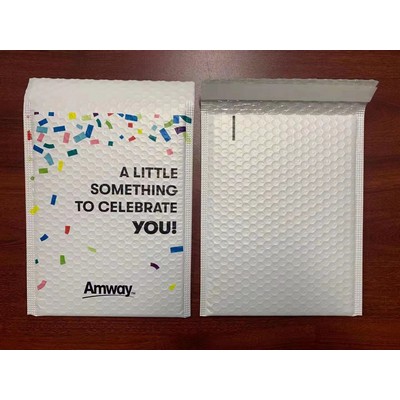 4.25 x 7 Inch White Poly Bubble Mailer Self Seal Padded Envelopes for Shipping/ Packaging/ Mailing