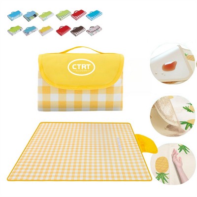 Outdoor Foldable Large Picnic Blankets Tote Mats