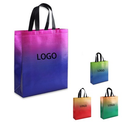 Stylish Gradient Non-Woven Tote Bag