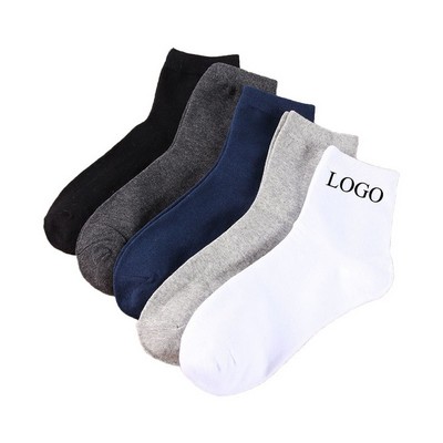 Sports Athletic Running Casual Breathable Pure Cotton Low Cut Socks