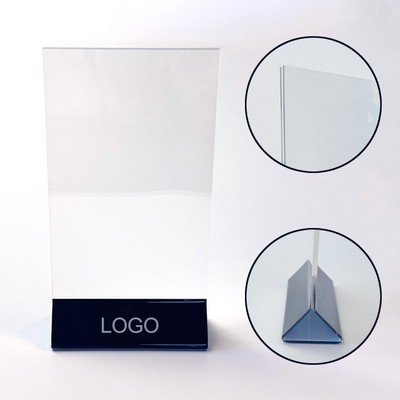 Acrylic Sign Holder Stand