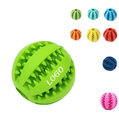 Rubber Dog Toy Ball