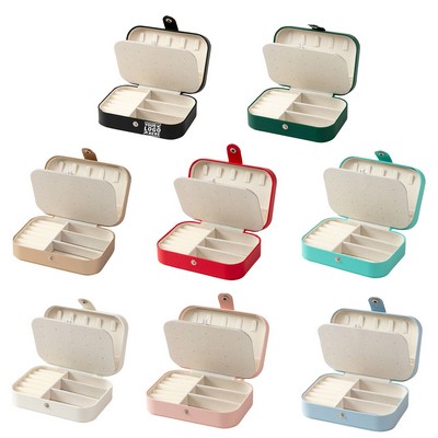 Simple High-end Jewelry Box Earrings Necklace Ring Storage Box