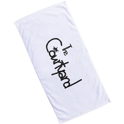 White Coastal Beach Towels