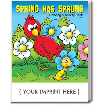 Spring Has Sprung Coloring Book