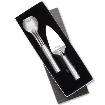 Pie A'La Mode Gift Set w/Silver Handle