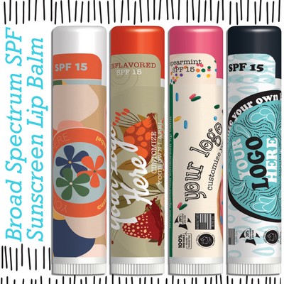 Unflavored Premium Lip Balm Broad Spectrum SPF 15