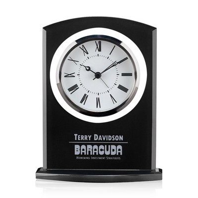 Tuxedo Clock - Black