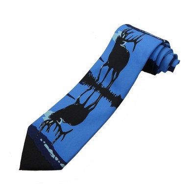 Polyester Custom Digitally Printed Adult neck Tie