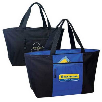 Jumbo Zippered Tote Bag