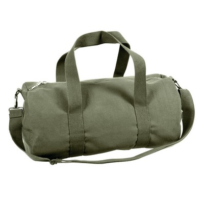 Olive Drab 19" Heavyweight Canvas Shoulder Bag