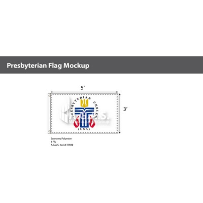 Presbyterian Flags 3x5 foot