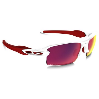 Oakley® Flak 2.0 Sunglasses - Polished White w/ Prizm Road